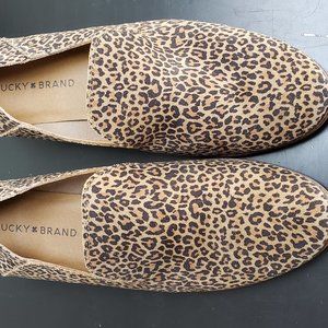 Lucky Brand Cahill Loafer Leopard print - size 9